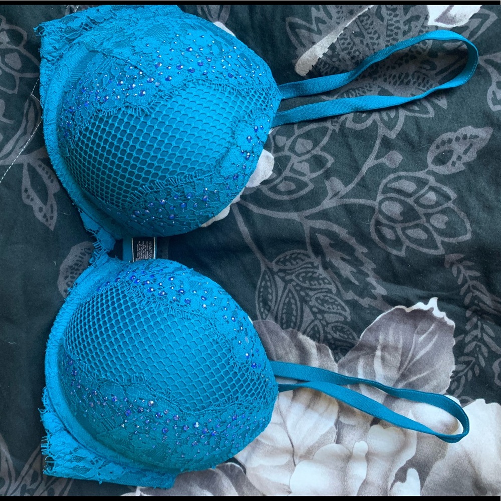 Victoria secret rhinestone  push up bra